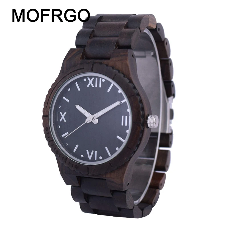 

Mens Wooden Watch Top Brand Luxury Edition Series of Wood Wrist Watches with Personalized Designer Vintage Clock Man De