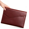 A4 Leather Folder Document Bag Document Paper Organizer Cow Leather File Bag ► Photo 2/6