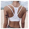Sujetador deportivo Sexy para mujer, sostén cruzado sin espalda para Yoga, retales, gimnasio, camisetas sin mangas cortas, ropa deportiva ► Foto 2/6