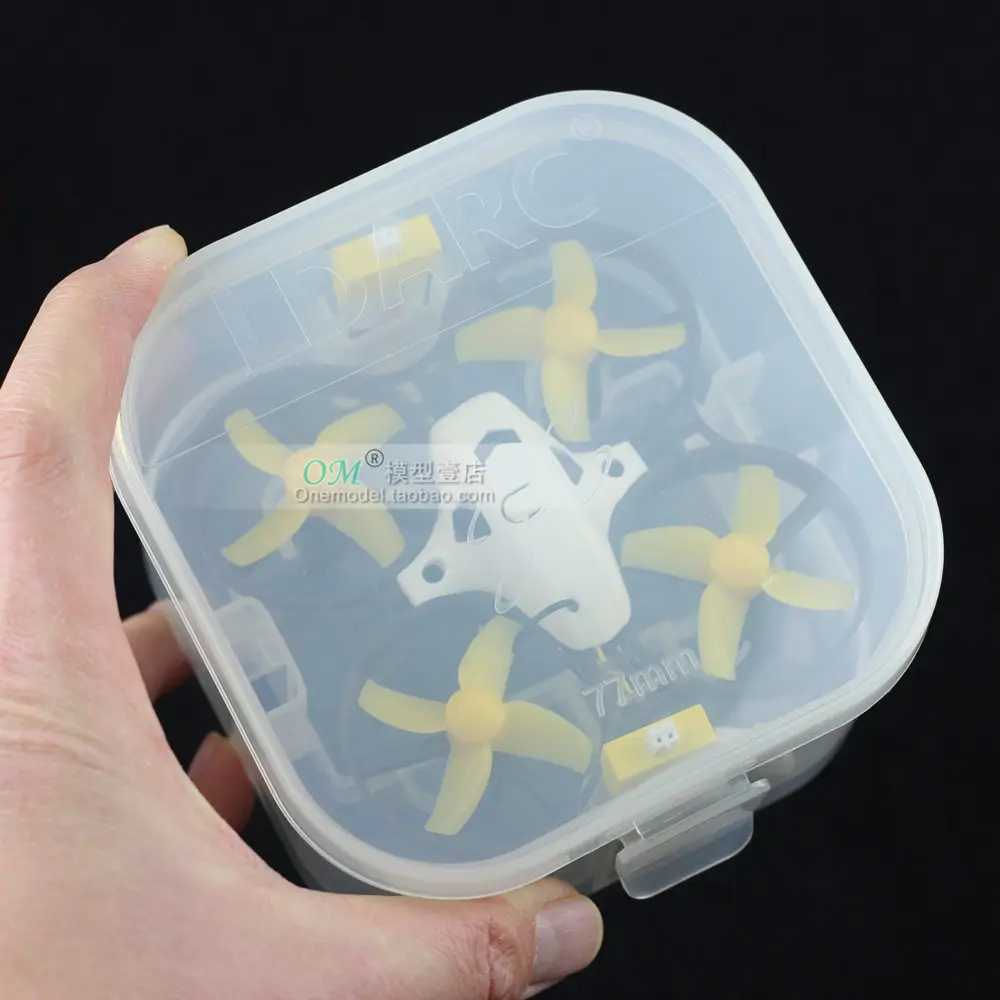 

New arrive KINGKONG/LDARC 65mm 77mm Storage Box For TINY 6/6X 7/7X Beta65S Beta75X H36 E010 FPV Racing Drone