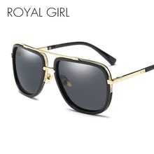 Королевские мужские поляризованные солнцезащитные очки для девушек, классические брендовые дизайнерские винтажные мужские солнцезащитные очки с металлической оправой, мужские солнцезащитные очки UV400 ms018