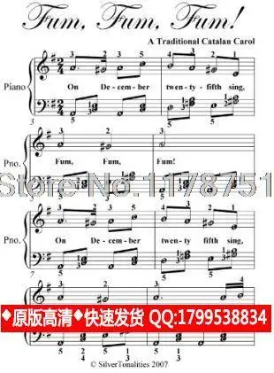 Fum Easy Elementary Piano Sheet Music [Kindle Edit-free shipping ebook pdf/epub/mobi |