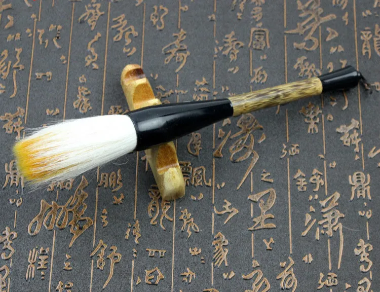 3pcs/lot Chinese Traditional hopper-shaped brush painting calligraphy Chinese calligraphy ink brush pen set woolen writing brush