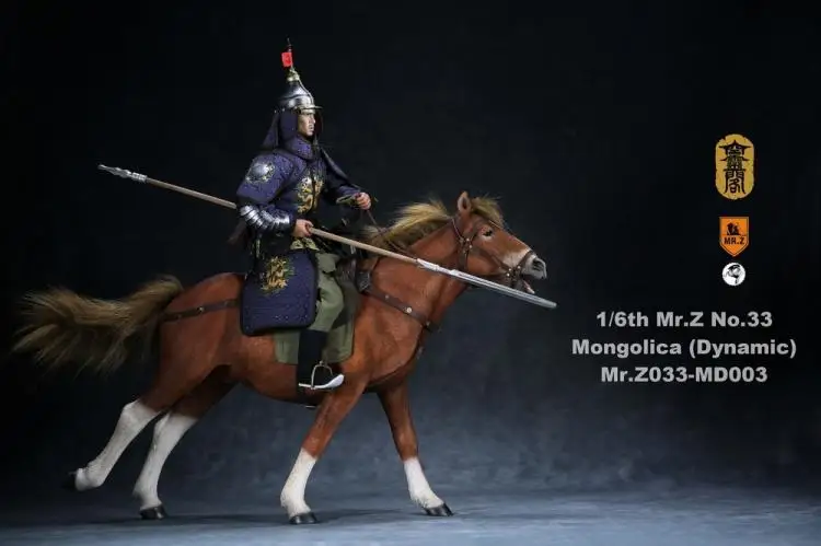 1/6 солдат сцена аксессуары монгольский конь