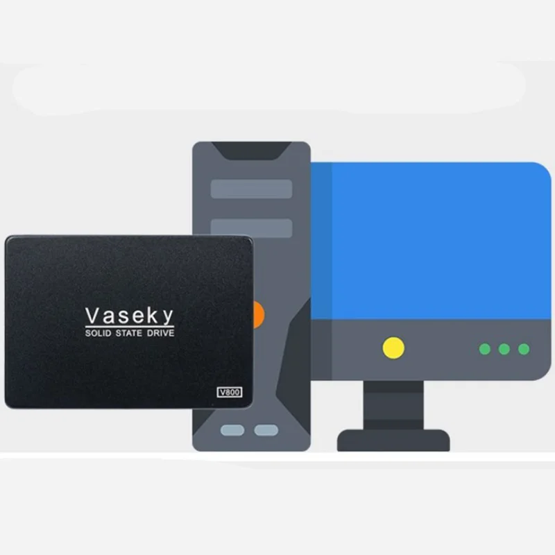 Vaseky SSD 120 GB 240 GB 2,5 дюймовый компьютер Internal Solid State Drive SATA3 MLC жесткий диск SSD для настольных ПК 64G 640 GB