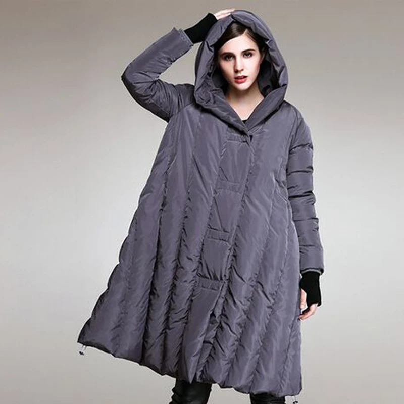 Manteau 2018 Down Pour Parka Chaud Haute rouge gris Noir Canard Qualité Duvet Lâche De Épaissir Veste D'hiver Les Blanc Femmes vert rZnxr4