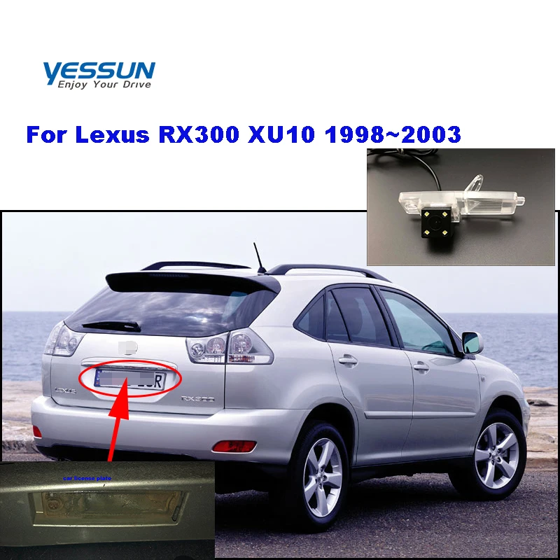 Yessun камера номерного знака для toyota harrier для Lexus RX 300 RX300 1998~ 2003 Автомобильная камера заднего вида помощь при парковке