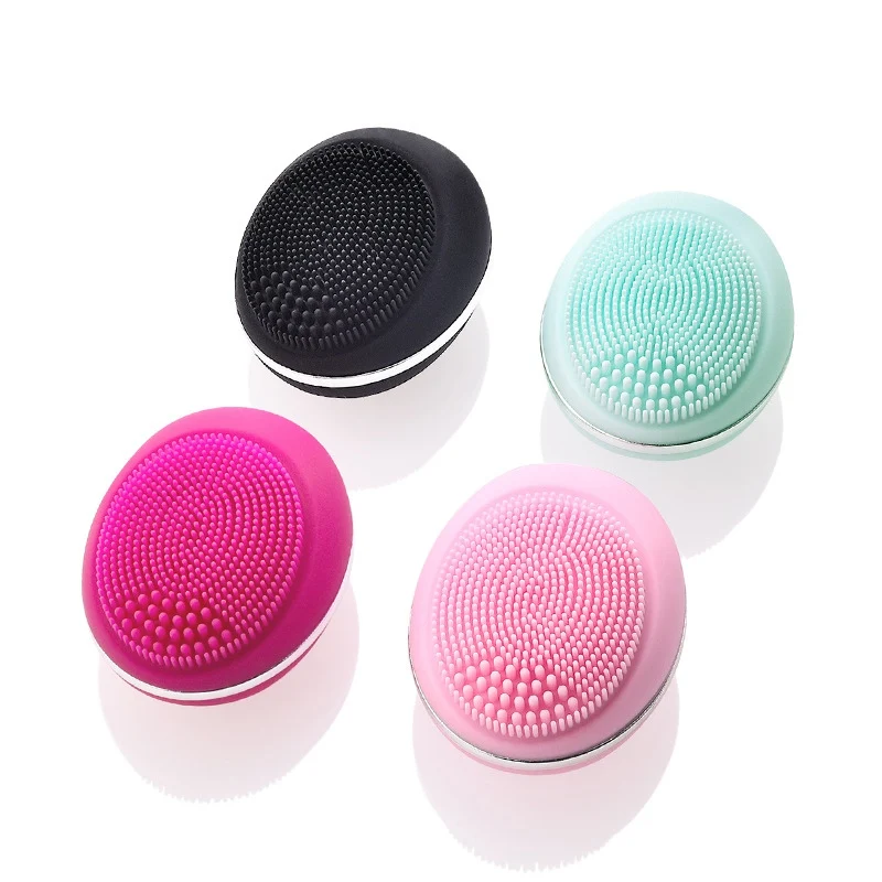 Electric Silicone Massage Cleansing Brush Face Vibration Washing Waterproof Facial Deep Beauty Tools NEW 3