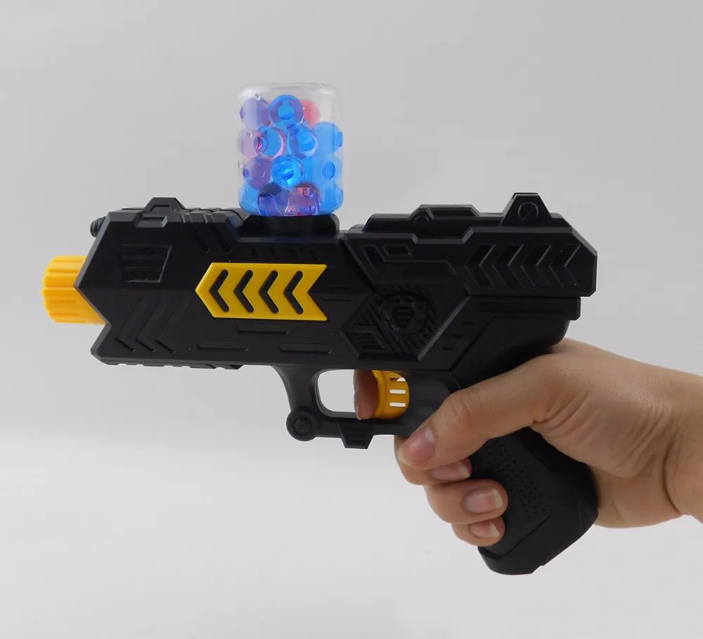 Kids Toys Water Gun + 800pcs water balls +2pcs Soft Bullet Paintball Pistol Crystal Air Airgun