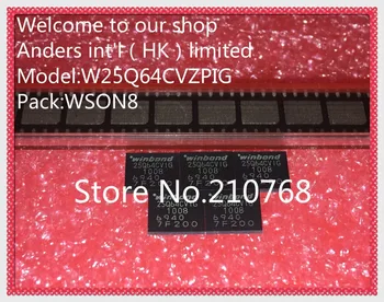

50pcs/lot W25Q64CVZPIG W25Q64CVIG 25Q64CVIG 25Q64 WSON8