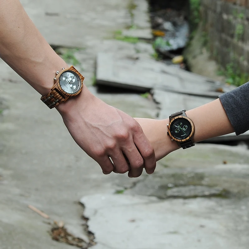 BOBO BIRD Couple Watches Business Top Luxury Brand Sport Watches Men Drop Shipping Hombres Relojes ePacket Free Shipping