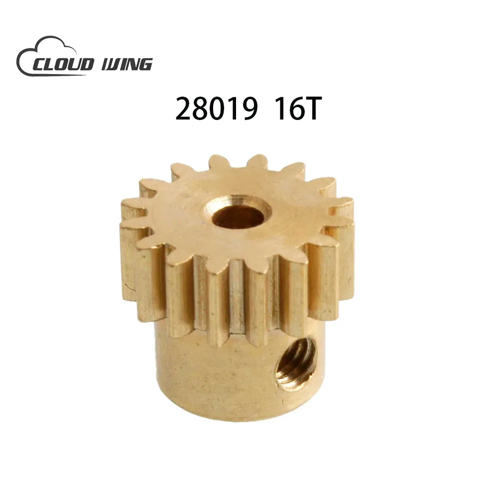 

HSP 28019 Motor Gear 16T (0.5) For 1/16 On-Road Car Buggy Truck for 94186 94187 RC Cars Electric Off Road Monster Truck Buggy