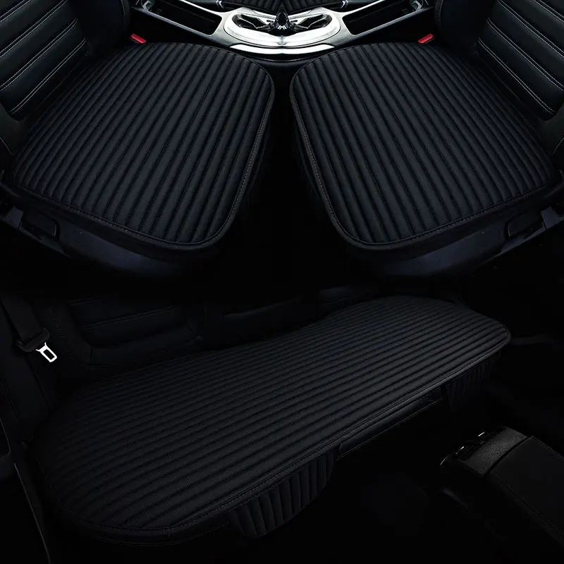 Автомобильные чехлы для сидений, автомобильные Чехлы, аксессуары для Kia ceed cerato SORENTO, Sportage 3 r soul - Название цвета: black