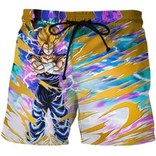 Cloudstyle Dragon Ball шорты эластичные мужские пляжные шорты мужские летние шорты красочная живопись мужские прозрачные купальники S-5XL