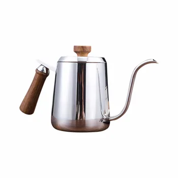 

Gooseneck 304 Stainless Steel Pour Over Coffee Kettle Hand Drip Tea Pot Steel Pot Hot free shipping wholesale Y20