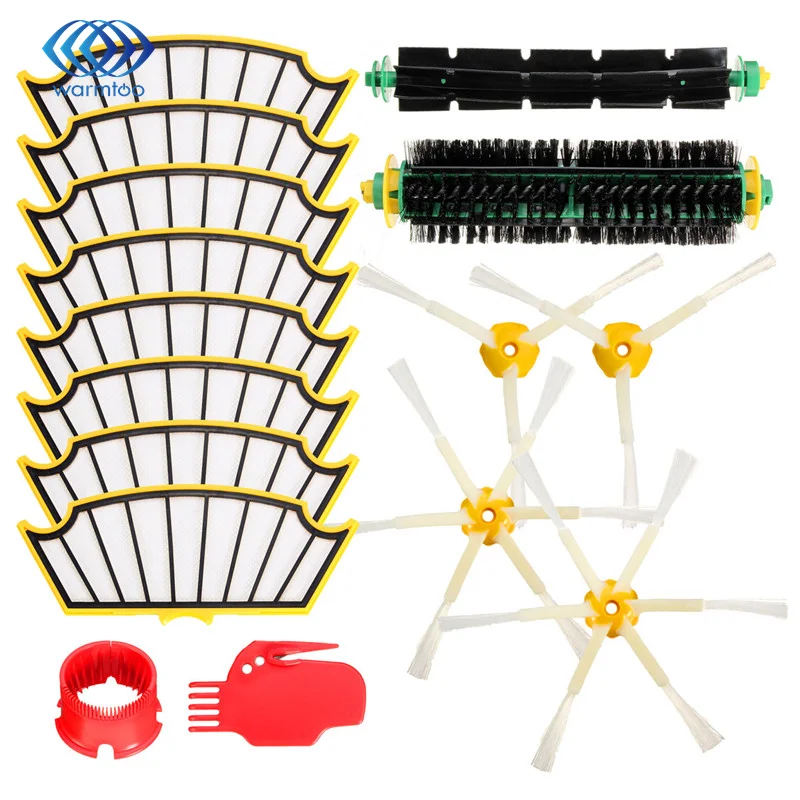 

Replacement Filter Bristle Flexible Beater Brush for iRobot Roomba 500 Series 520 530 540 550 560 570 580 Vacuum Cleaner Parts