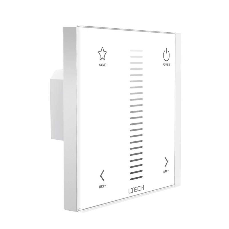 LTECH EX1 led Dimmer 220V Touch Panel Wall Mount Dimming 2.4GHz