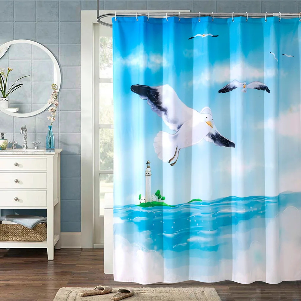 bagno decorazione senery schermo tenda della doccia casa fai da te ait decor accessori per il