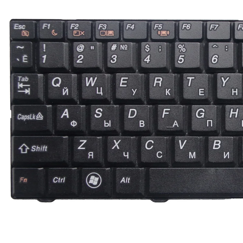  YALUZU new Russian Laptop keyboard For Lenovo S10-2 S11 20027 S10-3C S10-2C S10-3 RU black white