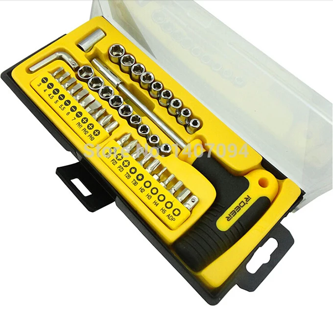 

Karambit Stanley 43pcs/sets T-type Multi-purpose Socket Screwdriver sleeve combanation Screw Driver Rt-1643 With Free Shipping