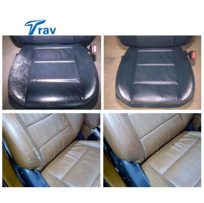 No Heat Liquid Leather Vinyl Repair Kit Fix Holes Burns Rips