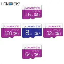 Londisk Карта Micro Sd 8 ГБ/16 ГБ/32 ГБ/64 ГБ/128 ГБ Высокоскоростной 80 МБ/С. 600x UHS-1 Class10 Флэш-Карты Памяти Для Камеры телефона