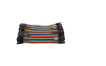 

40pcs dupont cable jumper wire dupont line female to female dupont line 10cm 1P-1P