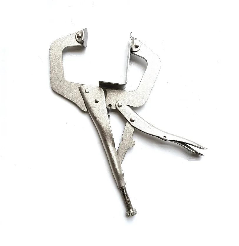 

funssor 45 degree joint 11" clamp bench top counter top back splash granite marble quartz top stone miter Toggle vise