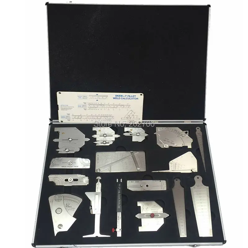 COHEALI 6pcs Stainless Steel Welding Seam Gauge Welding Tool Set For Pocket Gage Weld Seam Test Inspection R, TIG Welding Equipment - Canada