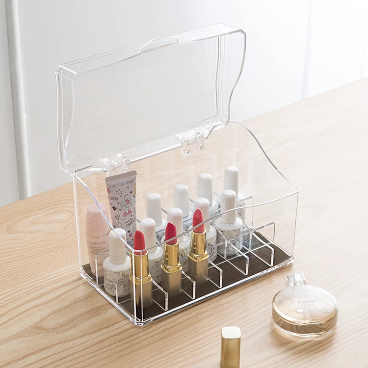 Makeup Organizer Storage Box Acrylic Make Up Organizer Cosmetic Organizer Makeup Storage Drawers Organizer Organiser (7)