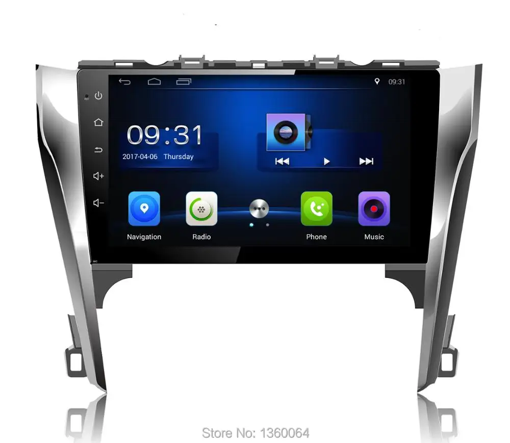 Discount Quad core 10.1 inch 2G+32G Android 8.1 Car DVD PC For Toyota Camry 2012 2013 2014 Car Radio Stereo head Unit GPS Navigation 2