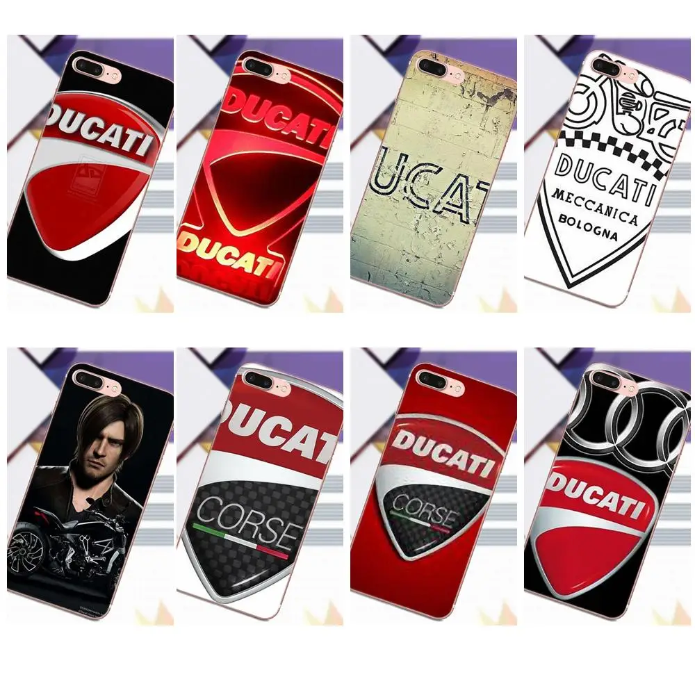 

Ducati Moto Logo New High Quality Phone Case For Huawei G8 Honor 5C 5X 6 6X 7 8 9 Y5II Mate 9 P7 P8 P9 P10 P20 Lite Plus 2017
