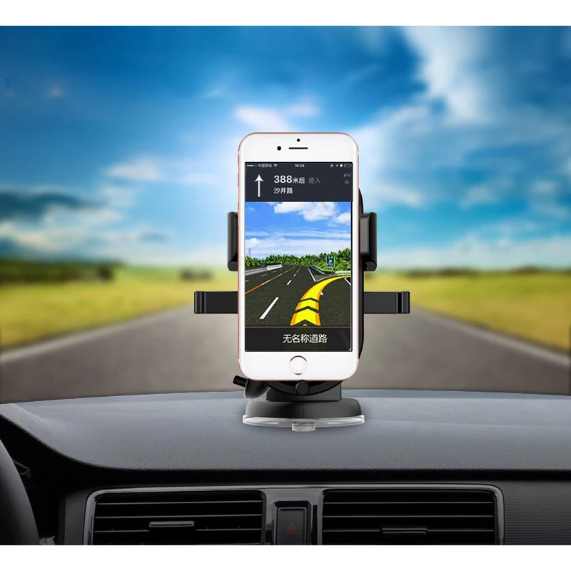 1 шт. автомобильный мобильный телефон держатель для Iphone X 8 подставка поддержка вентиляционное отверстие держатель всасывания выдвижной вращающийся автомобиль аксессуары