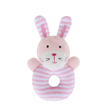 

Lovely Cute Plush Animal Hand Bells Rattle Ring Bell for Infant Baby Puzzle Early Education Toys 0-1 Years Old Rattles & Mobiles
