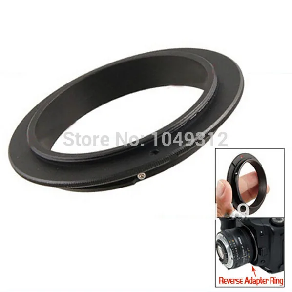

lower price High Quanlity 55mm Macro Reverse lens Adapter Ring for Cannon EOS Mount free shipping