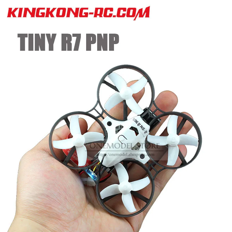 Квадрокоптер KINGKONG LDARC TINY R7 PNP 75 мм 2 4 г micro indoor FPV с полая щеткой и откидной крышкой