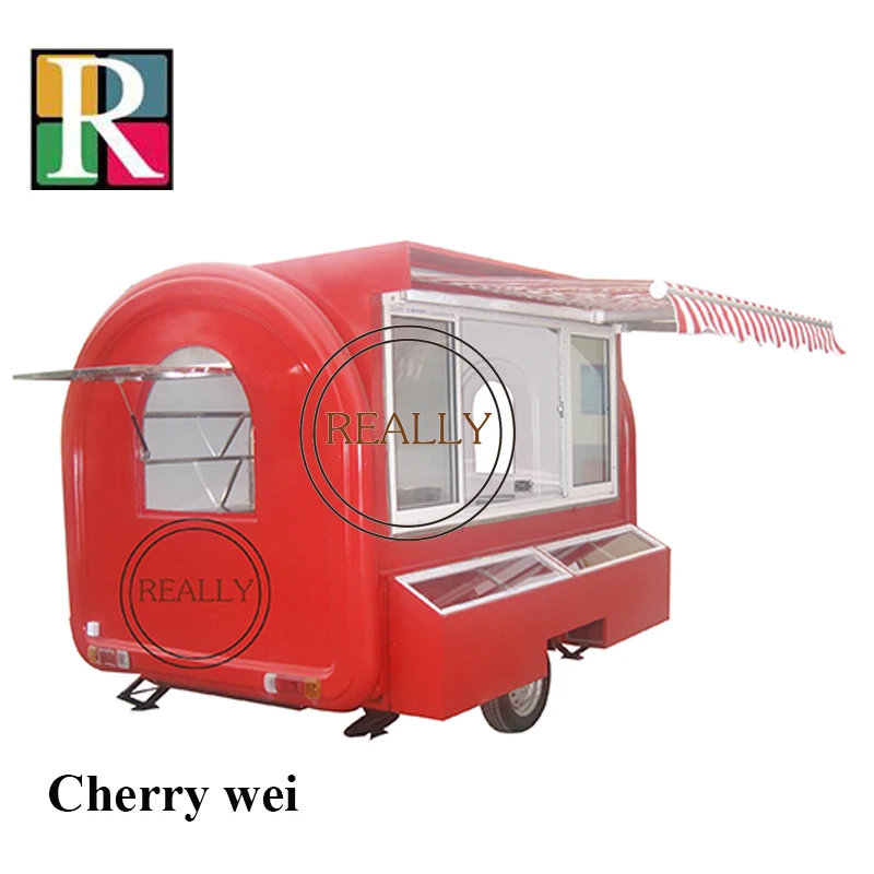 320cm Length Commercial Use Mobile Food Trailer Food Cart Australia New