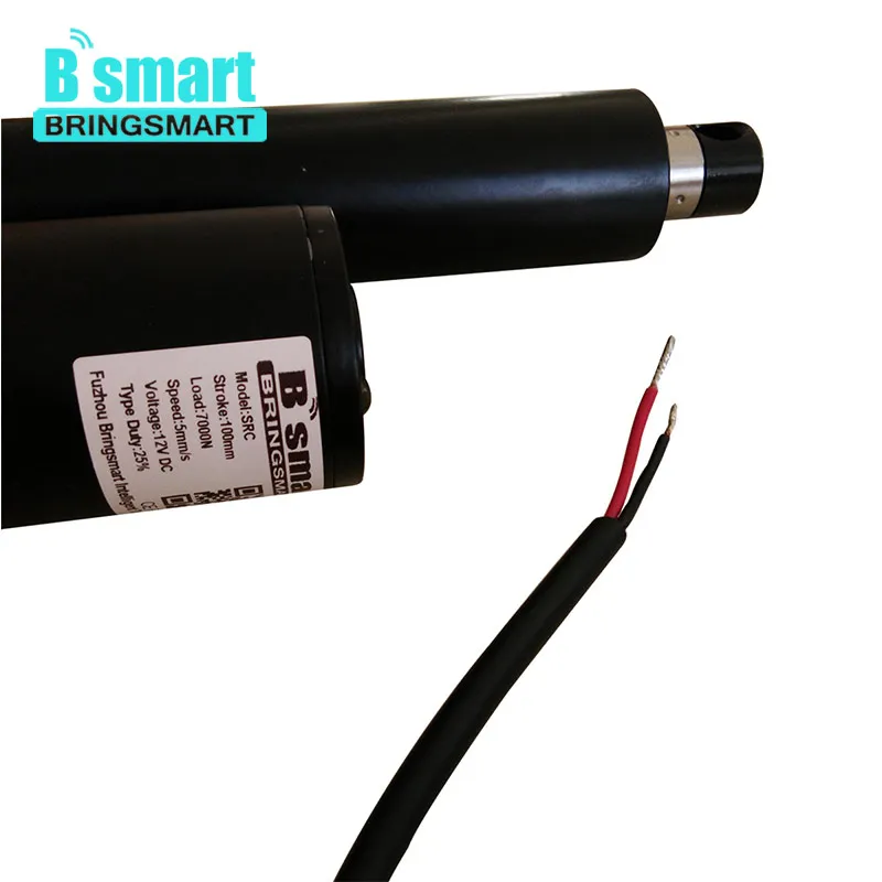 Линейный двигатель постоянного тока Bringsmart SRC 4 дюйма 100 мм длина хода 1500 7000 Н|linear