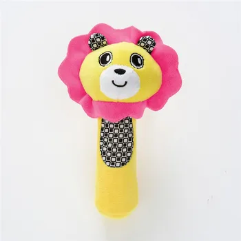 

2019 Baby Handbell Newborn Boys Girls Infant Soft Cute Stuffed Animal Doll Handbells Developmental Baby Bells Educational Toys