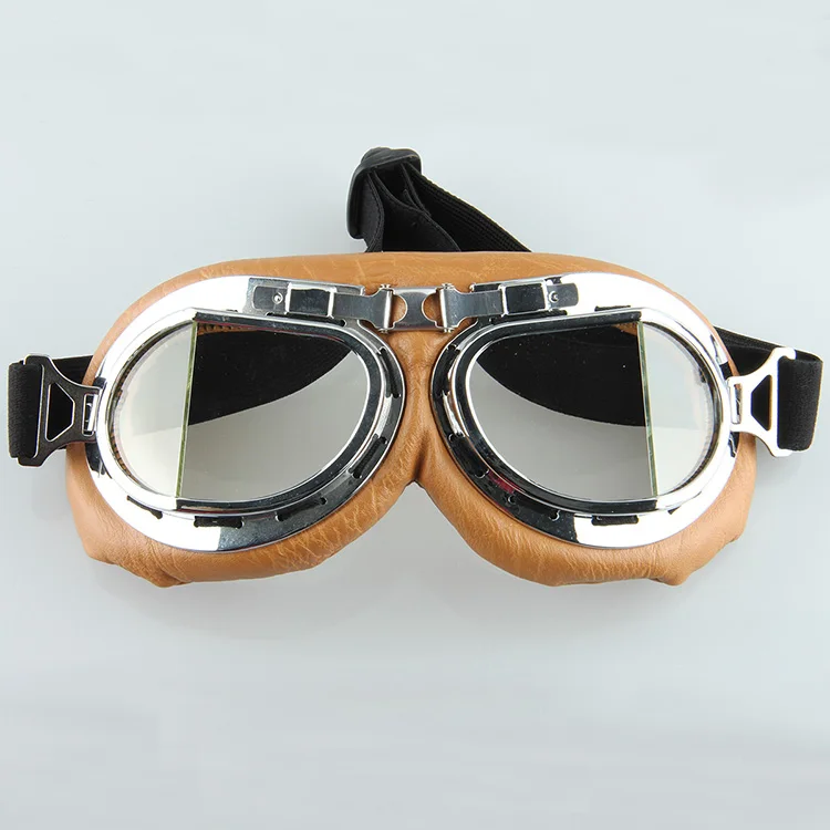 Спорт на открытом воздухе лыжные сноуборд Скейт очки солнцезащитные очки ретро пилот мотоцикл мотокросса очки Велоспорт кафе гонщик - Цвет: Style 6