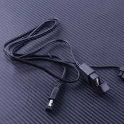 Пыле мотоциклов SAE USB Кабель-адаптер с водонепроницаемые шапки для сотового телефона Зарядное устройство аксессуары
