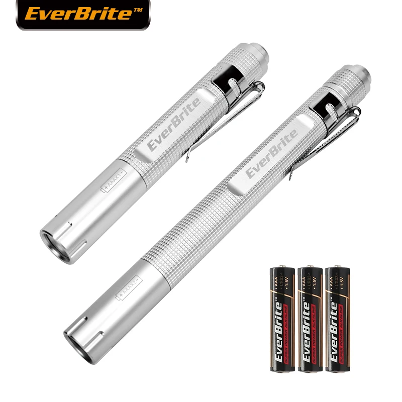 EverBrite Penlight фонарики 2 piece для кормящих студентов врачей медицинский случай с