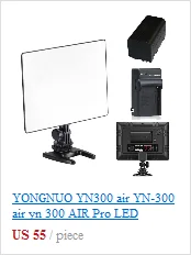 YONGNUO YN608 3200 K-5500 K Комплект {включая 2 шт. батареи, зарядное устройство} YN-608 CRI 95+ 608 шт. светодиодный видео кольцевой светильник 4864LM