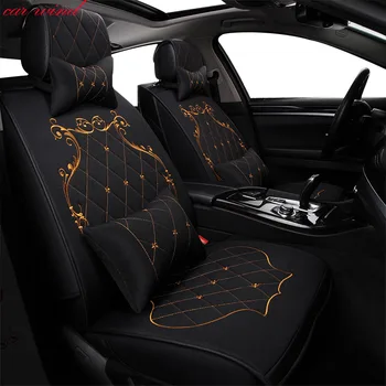 

car wind Auto Universal set automovil car seat covers For Toyota Corolla Camry Rav4 Auris Prius Yalis seat cover car accessories