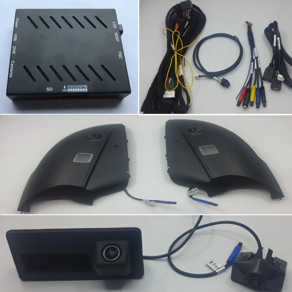Excellent Driving Video Recorder 360 Around View Camera Interface For 2010-2015 Audi A4 A5 Q5 Q3 Q7 A1 A6 A8 360 Bird View Parking System 5
