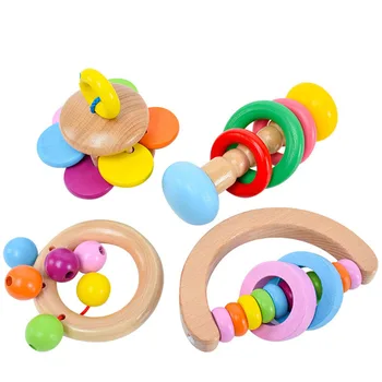 

New baby toy color rattle set baby rattle 0~6~12 months newborn toys