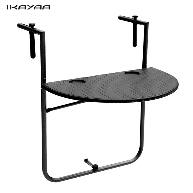 Ikayaa Us Fr De Stock Garden Patio Furniture Folding Balcony Deck