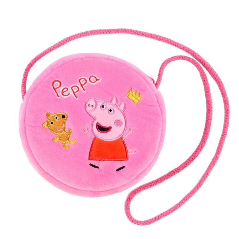 Новые оригинальные Peppa игрушки "Свинка" Джордж Свинья детские плюшевые игрушки обувь для девочек мальчиков Kawaii детский сад сумка Деньги