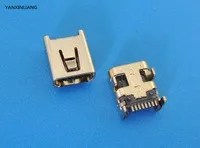 

10PCS Mini USB 8 Pin SMT SMD PCB Socket Connector 4 pin Straight Leg
