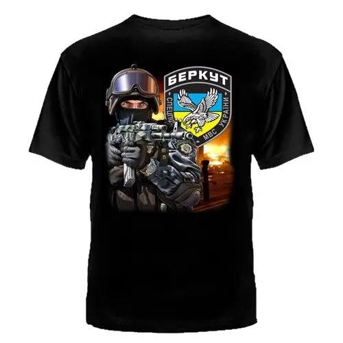 Футболка для отдыха Berkut Eagle Russland из 100% хлопка России Украины Киева Lnr Dnr Speznas Mwd Mvdt